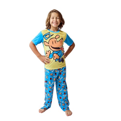 10 Best Boys' Character Pajamas That Make Bedtime Fun 8 Bioworld Dog Man Boys' Pajama Set