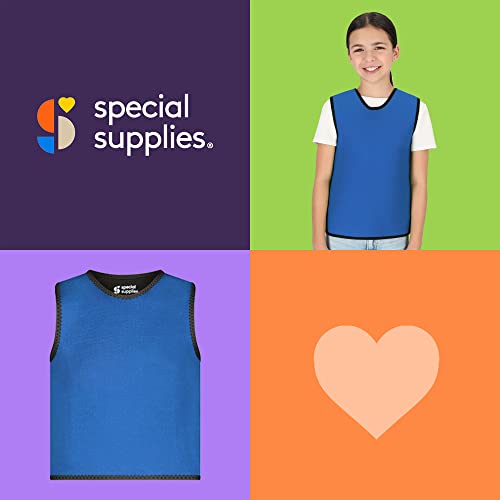 Special Supplies Sensory Compression Vest Deep Pressure Comfort (Blue, Meduim) - Image 6