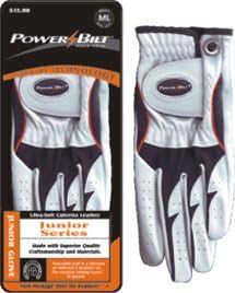 Powerbilt Junior Golf Glove LH Small Quality Leather