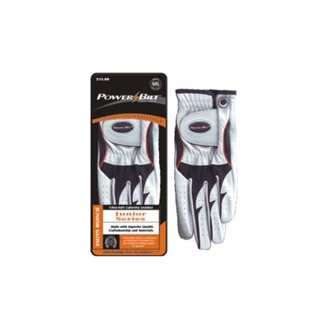 Powerbilt Junior Golf Glove LH Large Quality Leather Cover