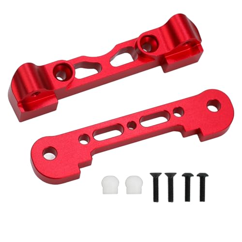 Aluminum Alloy Front Lower Arm Suspension Mount Fixing Arm Upgrade Parts Compatible with Arrma 1/8 Typhon Kraton Tailon Notorious 6S BLX, 1/7 Felony Infraction V2 Limitless Mojave