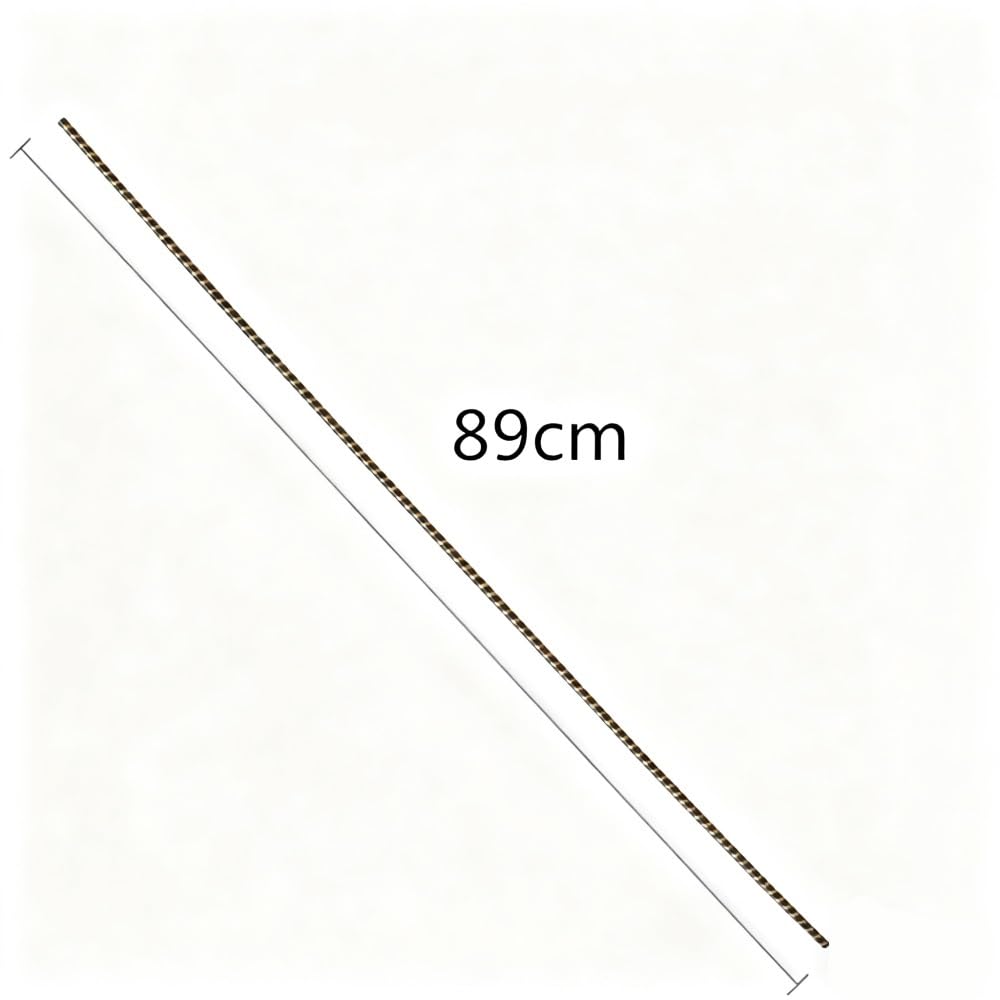 Eje de Pieza Interior Flexible 89cm Largo, Compatible con Paquete Trasero, desbrozadora, Cortador Poste, Piezas podadora árboles, 1 ud., 2 uds(2 x Flexible Shaft)