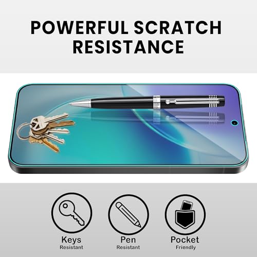 Image of FIRST MART Military-Grade Matte Tempered Glass for Vivo X300 and Vivo X200 FE - 9H Screen Protector, Anti-Glare Protection, Scratch-Resistant, Bubble-Free (1 Pack)