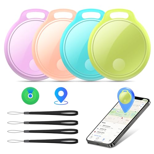 Ya en manzanajugosa.com: Air Tracker Tag 4 Piezas, Air Tracker Funciona Bluetooth Encuentra Objetos Compatible Apple (Solo iOS) Localizador Llaves Bolsos, Maletas, Mochilas, batería reemplazable，Rosa, Morado, Verde,Azul.