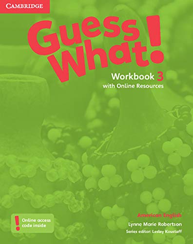 Guess What. 3 - Workbook With Online Resource - American English