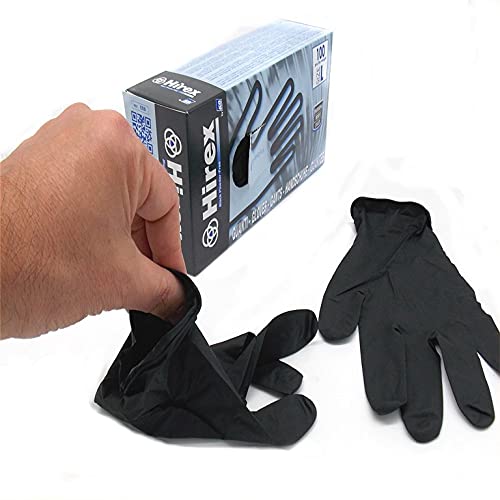 Ico ESB-L Guanti, (Set di 100), Nero