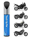 NH436M Matte Gunpowder Black Metallic Touch Up Paint Compatible with Honda Exact Match Touch Up Pen Motorcycle Scratch Repair -Paint Code NH436M