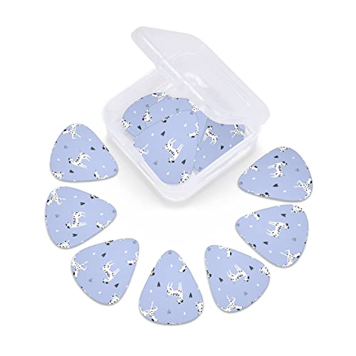 Lot de 12 médiators amusants en forme de chiens dalmatiens – Cadeau unique pour guitare basse électrique et acoustique - Les Beatles, Paul McCartney, John Lennon, RIngo Starr, George Harrison Lot de 12 médiators amusants en forme de chiens dalmatiens - Cadeau unique pour guitare basse électrique et acoustique – Image 7