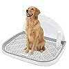 Dog Potty Tray, GANCHUN Pet Indoor Dog Litter Box Potty Tray 23″ x 20″ Puppy Pee Pad Holder for Small and Medium Dogs