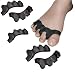 Produktbild 6x Hallux Valgus Zehenspreizer Zehen Schiene für Damen & Herren - Ballenschutz Bandage auch für Schuhe - Hammerzeh Korrektur Ballenpolster für Fußballen I Überbein