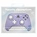 Allone ALG-PCCSKU Sanrio Characters Kromi PC Controller 6.3 x 1.6 x 4.3 inches (16 x 4 x 11 cm), PC Game, With Silicone Grip, Continuous Fire Function, Vibration Function, Wired Only, Sanrio Purple