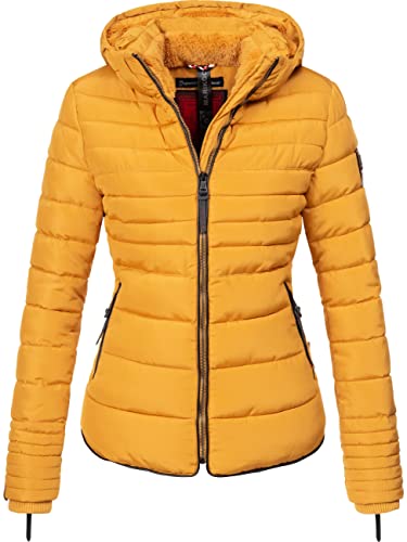 MARIKOO dames winterjas, gewatteerde jas Amber XS-XXL