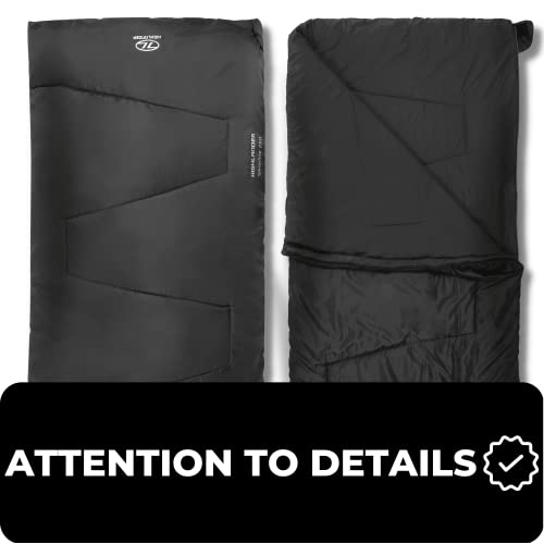 Highlander Sleepline 250, duvet 2 saisons isolant et compact pour camping