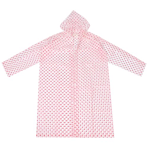TENDYCOCO Rain Wear Waterproof Rain Coat Travel Rain Ponchos Rain Cape Portable Rain Ponchos Clear Poncho Portable - Image 6