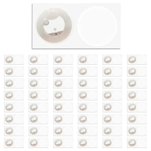 300 Tarjetas NFC Ntag216 con memoria de 888 Bytes y frecuencia de 13.56Mhz