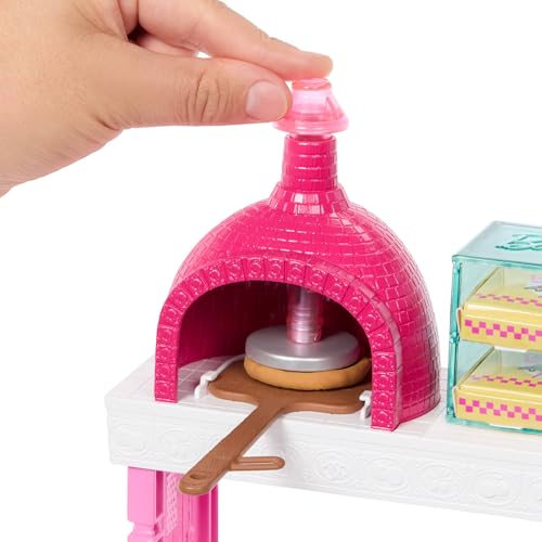 Barbie pizzería soluciona el aburrimiento infantil con 25 accesorios interactivos JMK21 3