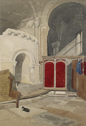 Poster impression cathédrale de Norwich Sell Cotman tableau d'art mural intérieur 60x90cm