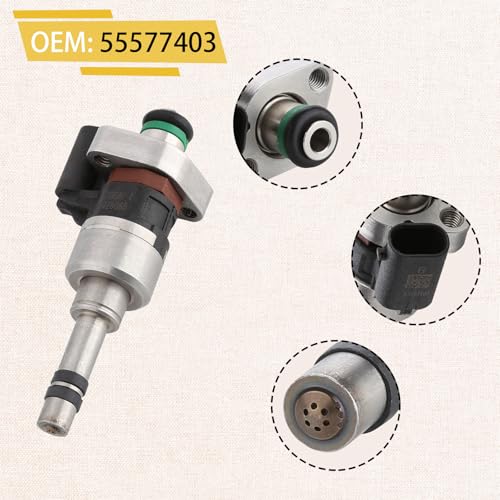 GM55577403 GDI Fuel Injectors,Compatible with 1.5 Malibu Equinox Terrain 2018-2020,Compatible with 1.4 Cruze Encore 2016-2019 |GM 1.4L & 1.5L Turbocharged| by Pjvmvo - Image 4