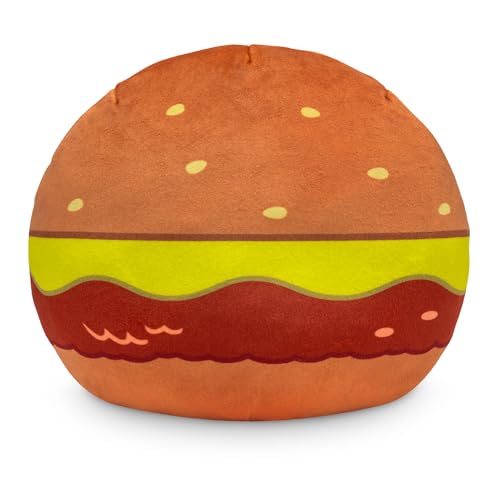 Image of TeeTurtle Reversible Spongebob Squarepants Mr Krabs 6-Inch Two-Sided Flip Plush Toy with Embroidered Details - Cute Mini Collectible Plush for Kids, Teens, and Adults
