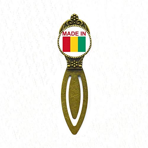 Marque-page rétro Country Love de Guinée pour livre de bureau