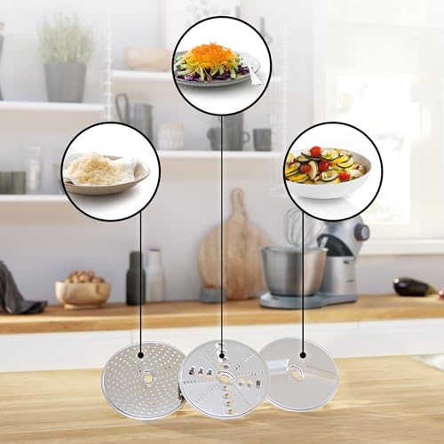 Bosch Küchenmaschine OptiMUM, Edelstahl-Schüssel 5,5 L, spülmaschinenfest, Profi-Knethaken,...