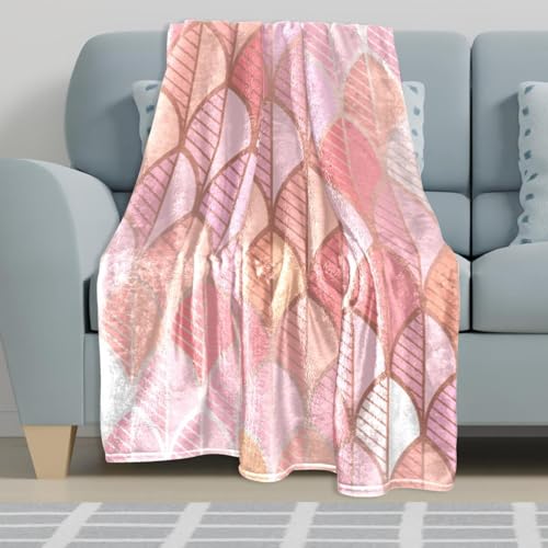 Couverture polaire écaille de sirène microfibre douce 150x100cm - 6