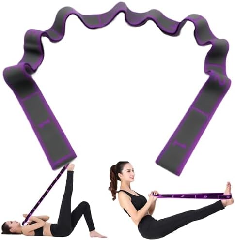1Pcs Bandas Elasticas Fitness, Banda de Estiramiento de Yoga, Ban...