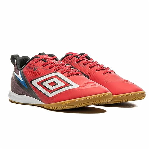 Chuteira Futsal Umbro Sala Bump Pro-v Vermelha, Cor: Vermelho, Tamanho: 42