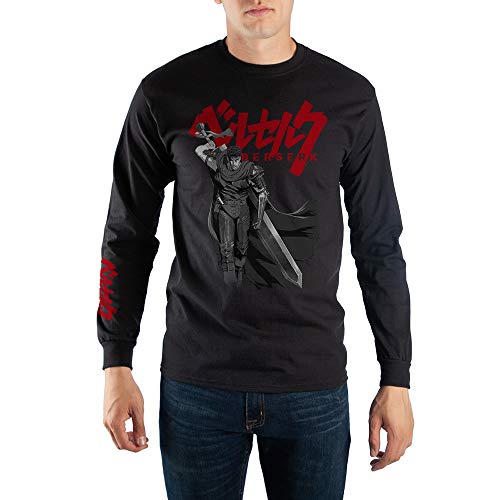 Bioworld Berserk Mens Long Sleeve T-Shirt-Small Black