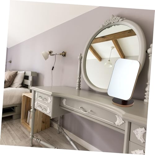 Miroir de Maquillage Pivotant et Mobile pour Table et Support Bureau