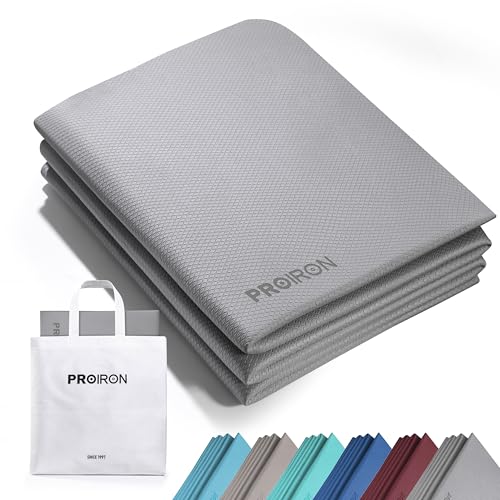 PROIRON Foldable 72'x24'x0.24'(6mm) TPE Travel Yoga Mat, Folding Mat Thick for Home Workout &...