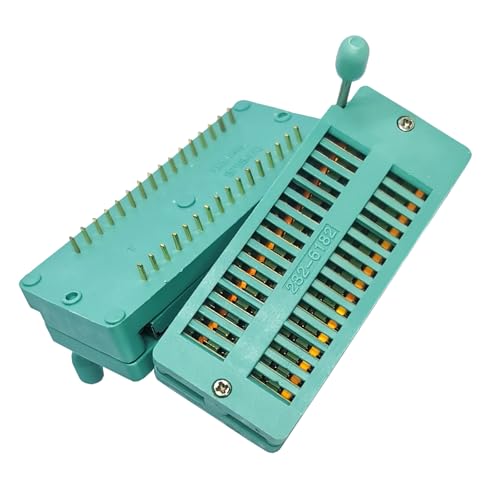 Douilles universelles 32 broches plaquées or pour carte de test IC