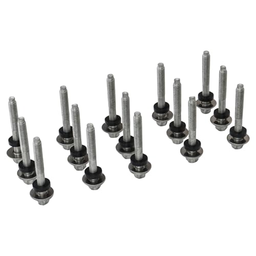 Image of TRQ Valve Cover Compatible with 2013-2021 Buick 2014-2016 Cadillac 2011-2021 Chevrolet