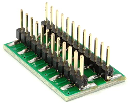 (Qtd. 2) Adaptador Proto-Advantage DR254D254P24 fileira dupla 2,54 mm Pitch 24 pinos para DIP-24