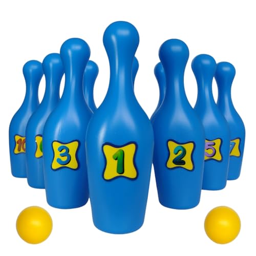 Preescolar, Toy edudak Juguete Juego de Bolos para Niños, Juguetes Educativos, Juguete para Fiestas, Excelente Regalo para Niños