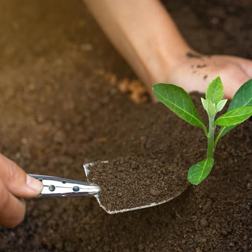 WOLF Garten WOLF-Garten Blumen Kelle, 28.8 x 8.3 x 6.9 cm, Silber / Gelb – Bild 3