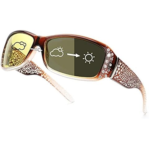IGnaef Women's Photochromic Night-Vision Glasses Cover