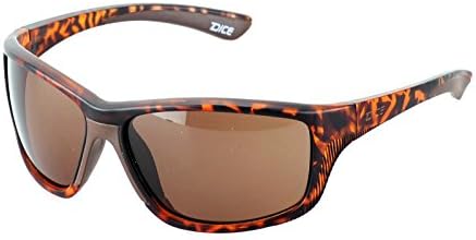 Mens Dice Gents Sports Wrap Sunglasses With Free Case