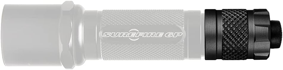 Weltool TC59 tailcap installed on a Surefire 6P flashlight