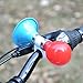 Pegciuho Kids Bike Horn,Loudspeaker,Metal,Lightweight Trumpet Loud Crisp Clear Sound Cycling Accessories Children's Bicycle Horn, Blue