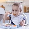 6 Pack Baby Spoons, First Stage Spoons, Shorter Length for Self Feeding, 6+ Months, Baby Training Spoons, Food Grade Silicone, Dishwasher Safe & Boil-proof #1