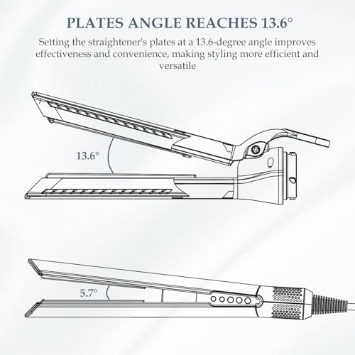 Acessório de fluxo de ar para modelador de ar Dyson, acessório de bicos para cabelo liso com menos d