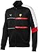 PUMA Mens Formula 1 Scuderia Ferrari T7 Track Jacket, Black Puma, L
