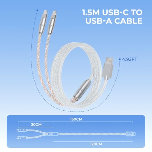 Cable de teclado CC8 con conector metálico CNC y materiales de alta duración 4