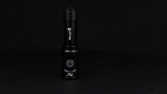Image of WINDFIRE TS08 Diving Flashlight Rechargeable Bright Scuba Dive Light 3-Mode