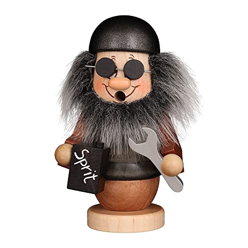 Christian Ulbricht Räuchermännchen Miniwichtel Rocker - 13 cm