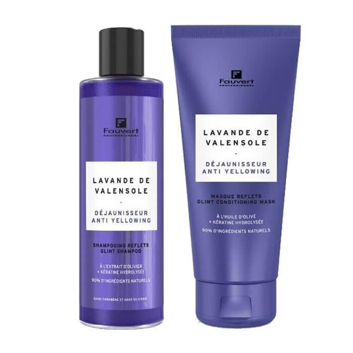 Duo soins déjaunisseurs Fauvert Professionnel à la Lavande de Valensole