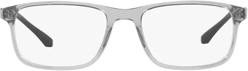 Emporio Armani EA3098 Rectangular Transparent