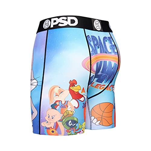 PSD Men's Sj2 Tune Galaxy Boxer Briefs, Blue, XL3