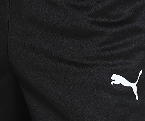 PUMA Unisex Teamrise Poly Træningsbukser Jogginghose, Puma Black-puma White, XL EU